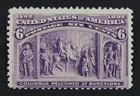 CKStamps: US Stamps Collection Scott#235 6c Columbian Mint NH OG