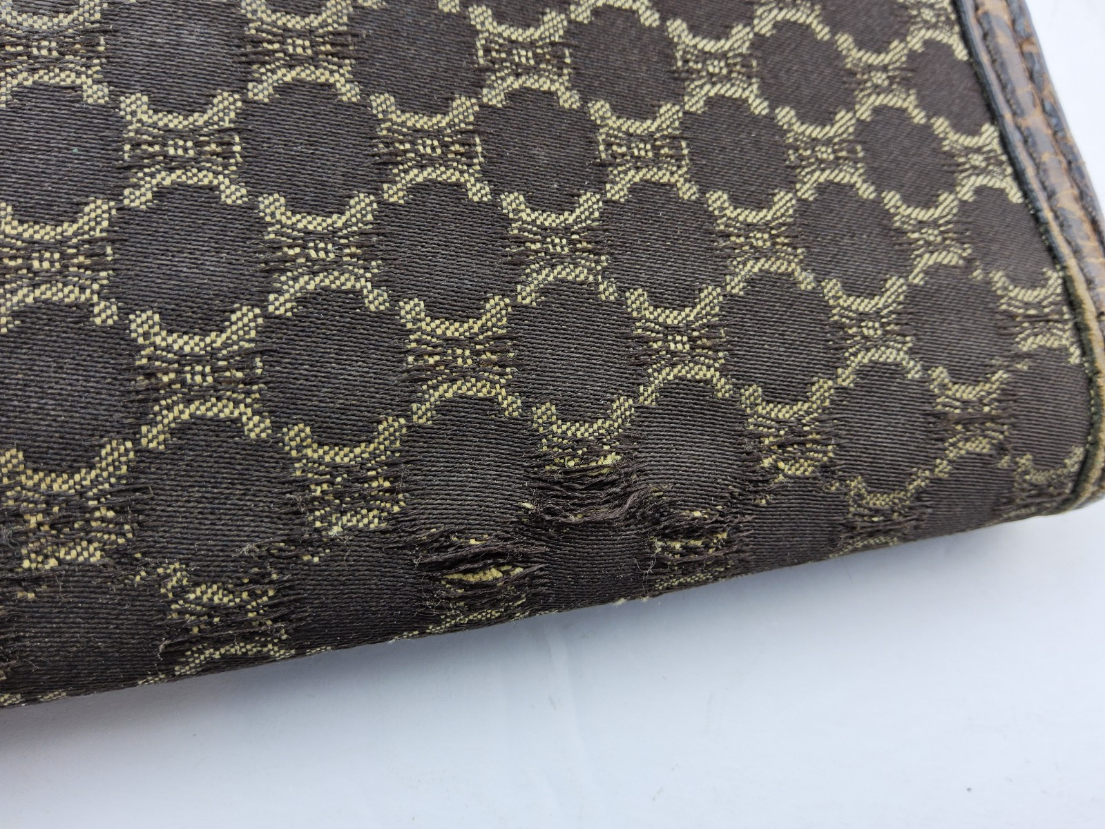 CELINE Logo Macadam Pattern Full Size Snap Wallet - image 12