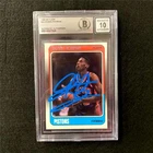 Dennis Rodman signed 1988-89 Fleer #43 RC rookie card Beckett BAS BGS 10 Auto