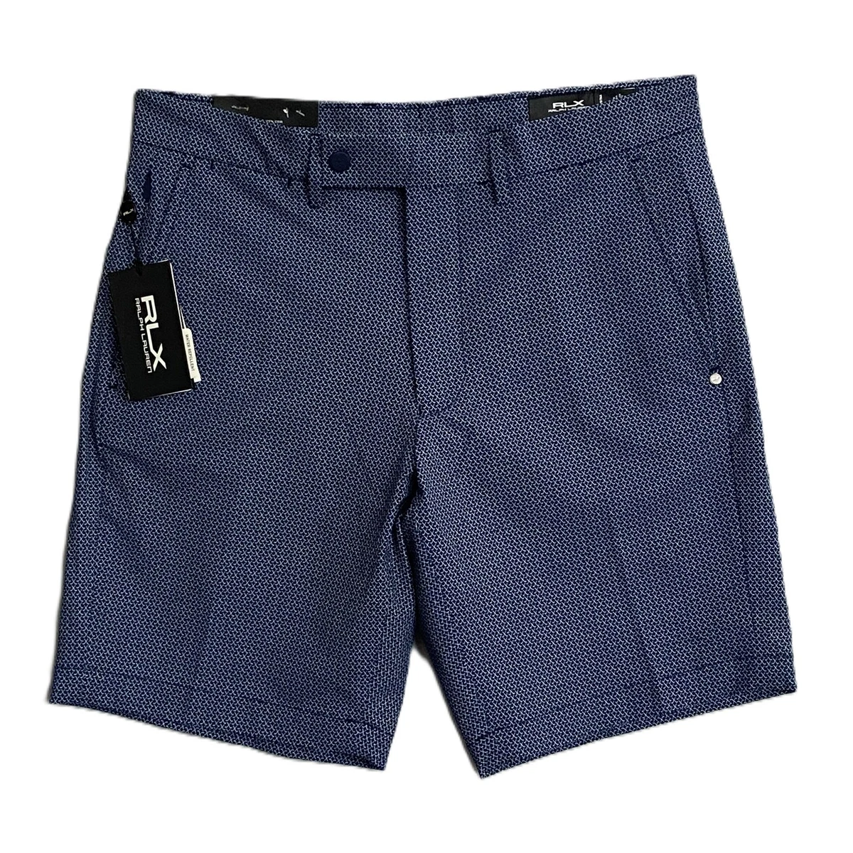RLX Golf Ralph Lauren Golf Shorts Mens 42 x10 Navy Blue Stretch