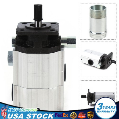 #ad For Wood 16GPM Hydraulic Log Splitter Pump 2 Stage Hi Lo Gear Pump Logsplitter $86.21
