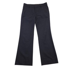 Banana Republic Logan Pinstripe Dress Pants Women's Size 4 Navy Career Retro
