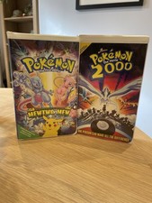 Pokémon Movies NTSC VHS in clamshell cases