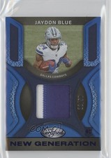 2025 Certified New Generation Jerseys Mirror Blue /50 Jaydon Blue #NGJ-JBE 0rd2