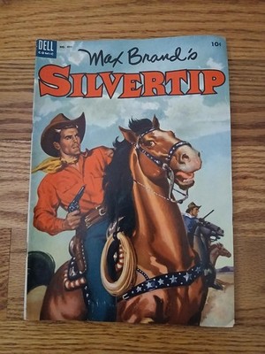 Max Brand's Silvertip #491 Dell Comics: 1953