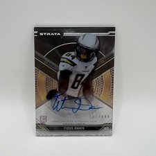 2015 Topps Strata Autographs Titus Davis RC #TD /800 LAC