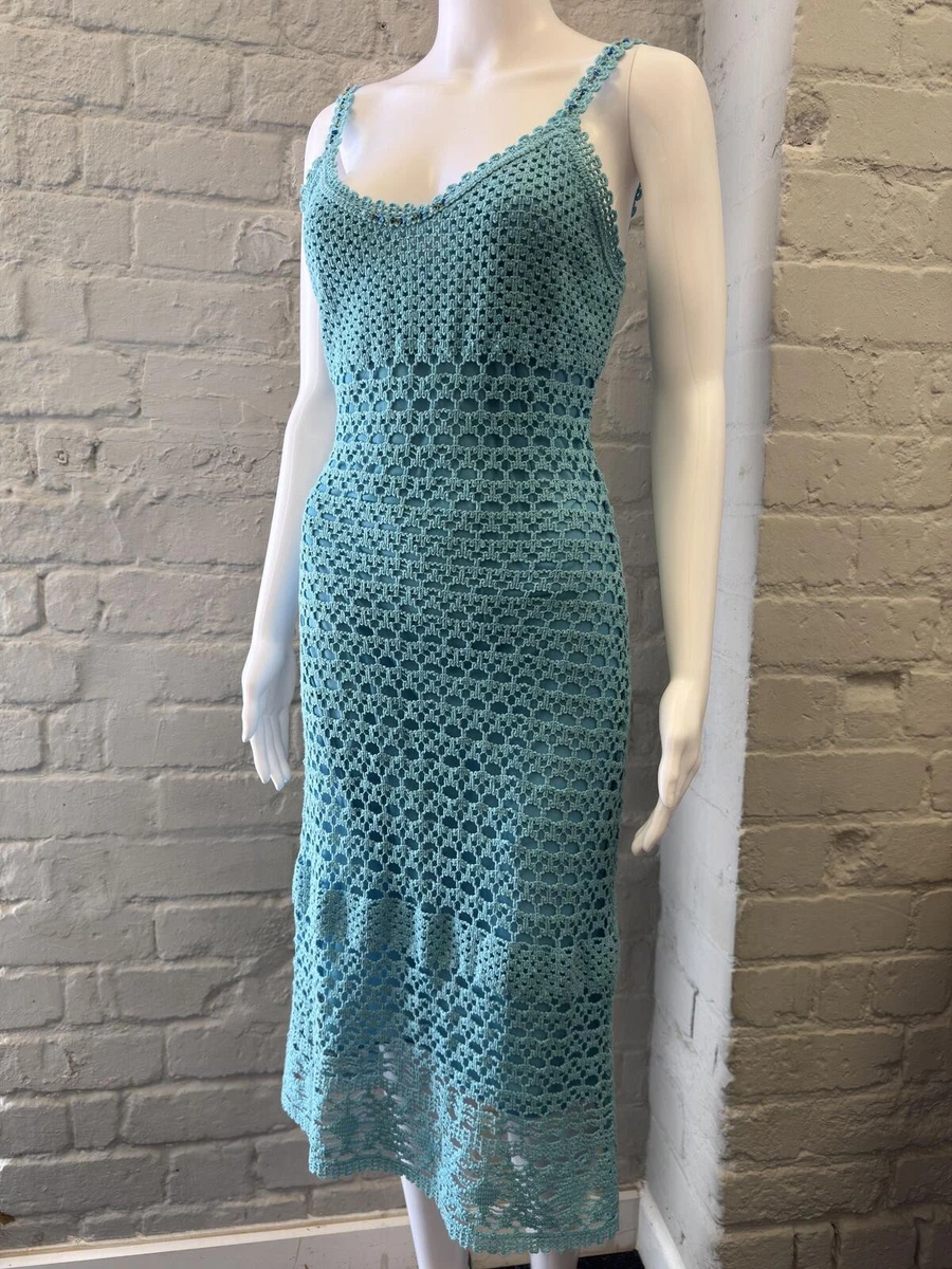 crochet dress ebay Area Stars Crochet Dress