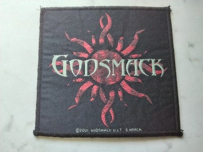 GODSMACK  PATCH  Original 2001  Vintage Aufnäher 10x10cm Pantera Metal 