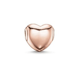 Authentic Genuine THOMAS SABO Heart Karma Bead Rose Gold Plated K0102-415-12