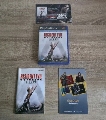 Resident Evil Outbreak File 2 Sony Playstation 2 - PS2 Spiel - Komplett In OVP 