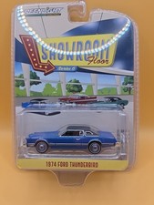 1974 Ford Thunderbird - Blue Diecast 1:64 Scale Model - Greenlight 68060C