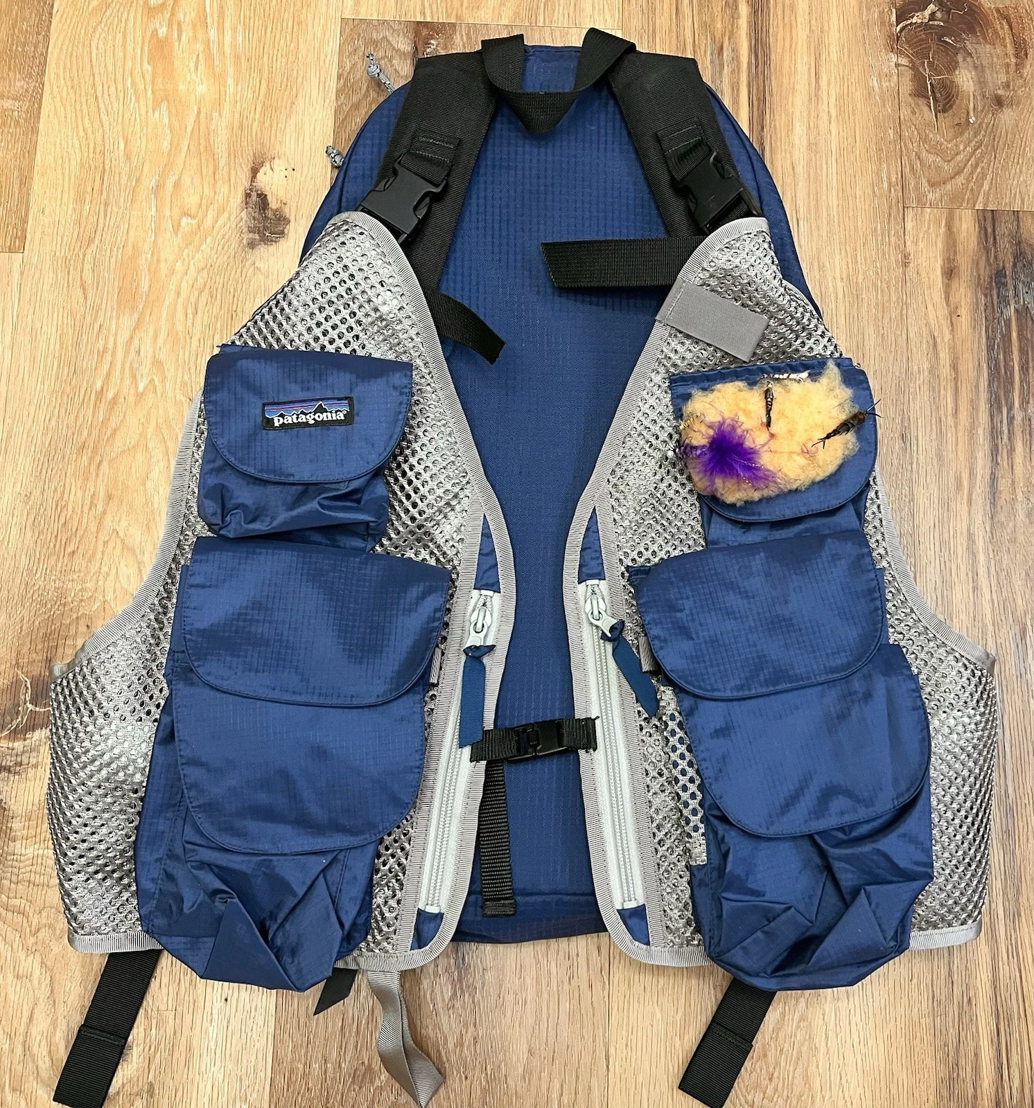 Vintage H2F Patagonia PackVest Fishing Vest Backpack Hybrid Pack Combo L/XL OSFA