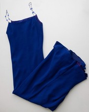 Scott McClintock Vintage Royal Blue Maxi Dress Size 6