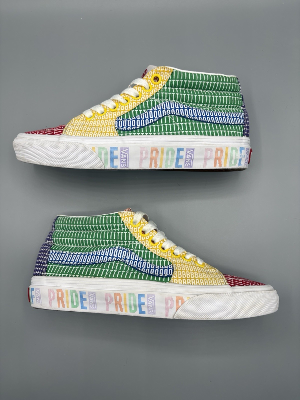 Vans Sk8-Mid Pride Rainbow Patchwork Limited Rele… - image 4