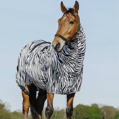 Equithème Riding World Zebra Anti-EkzemerdeckeEquithème Riding World Zebra Anti