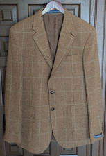 POLO RALPH LAUREN Tick-Weave Tweed Suit Jacket, Size 40 L - NWI
