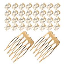 100 Pcs Woman Hair Accessories Women Clips DIY Crown Combs Bridal