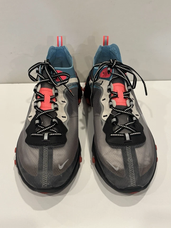 New Nike React Element 87 Solar Red 2018 Men's Size 11.5 DS AQ1090-006 - Image 3 of 4