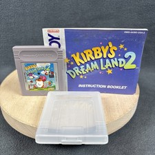 Nintendo Game Boy - Kirby’s Dream Land 2 - Game & Manual, DMG Manual - Tested