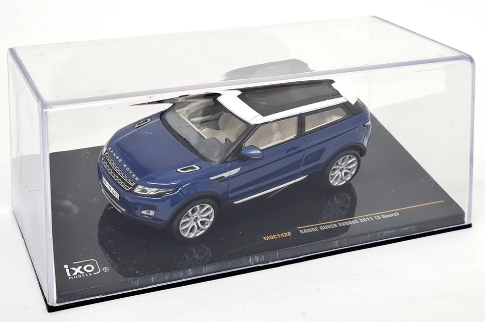 Ixo 1/43 - Range Rover Evoque 2011 3Dr Blue MOC142P Diecast Scale Model Car - Image 4 of 4