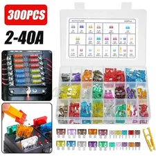 300X Car Blade Fuse Assortment Assorted Kit Blade Set Auto Truck Automotive