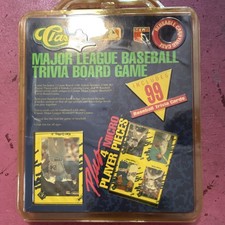 Major League Baseball Trivia Board Game