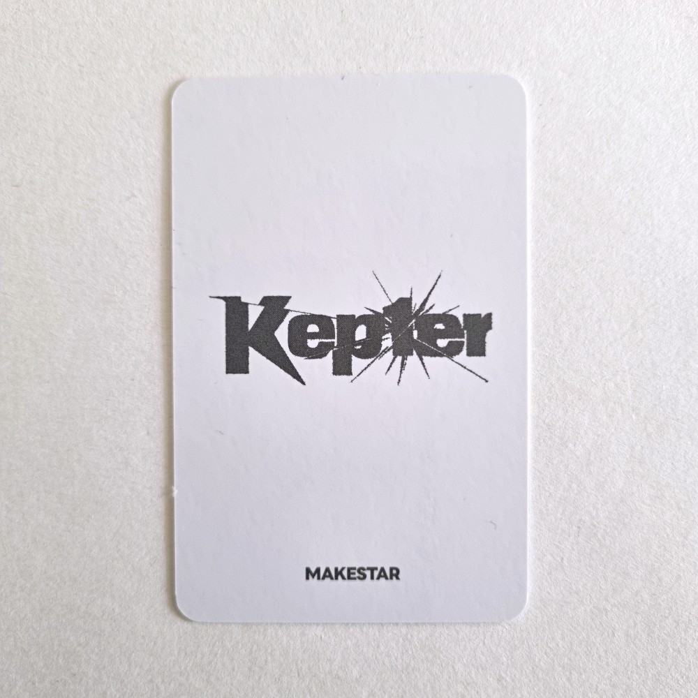 kep1er makestar お守りトレカ　コンプリート Kep1er 8th Mini Album Crack Code Ktown4U Makestar Official POB