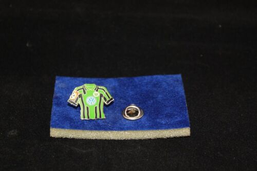 Koszulka Pin VFL Wolfsburg - rzadka - logo VW zielona koszulka + niebieskie logo buli - Zdjęcie 1 z 1