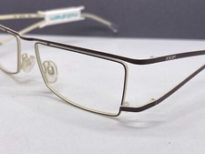 Joop Eyeglasses Frames Woman Brown White Angular Full Rim Slim 83050 Np 206  