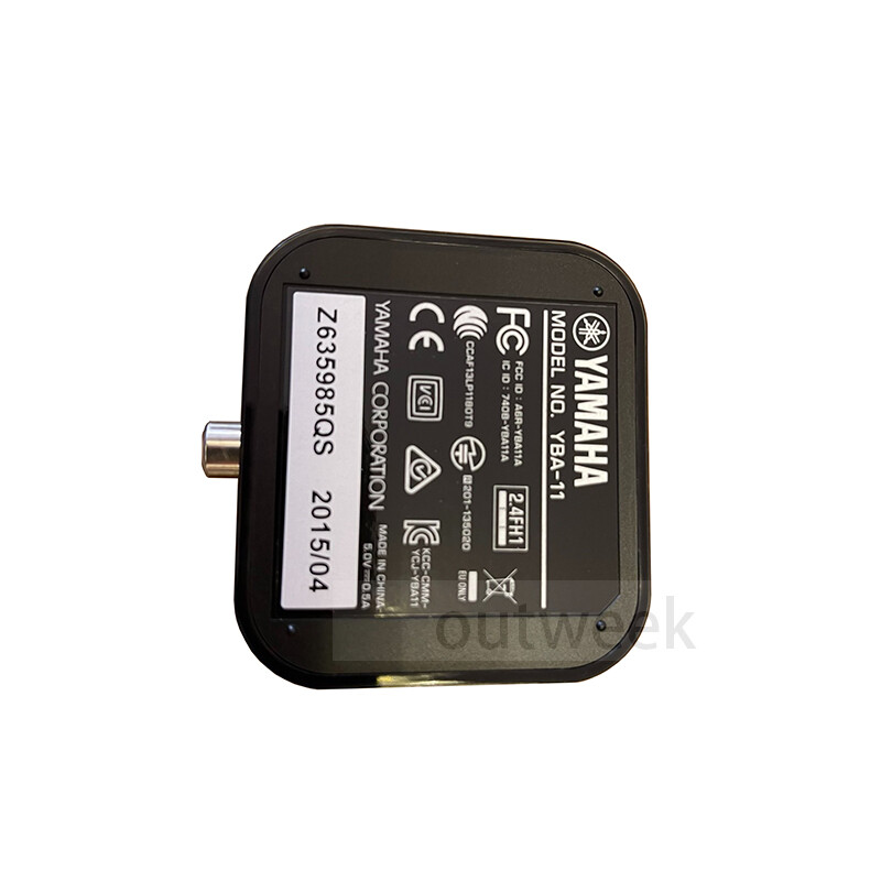 Yamaha YBA-11 Bluetooth Audio Receiver Adapter - NEW, Black