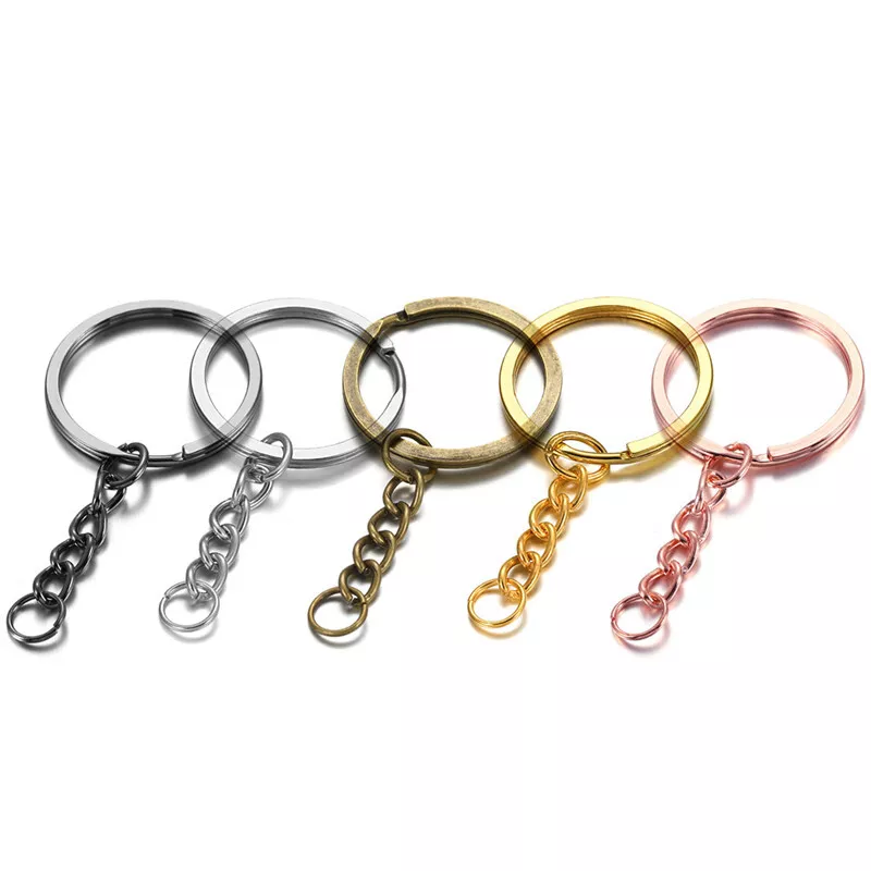 Split ring keychain sale