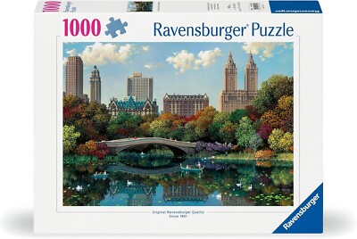 RAVENSBURGER PUZZLE*1000 TEILE*NEW YORK CENTRAL PARK BOW BRIDGE*NEU+OVP