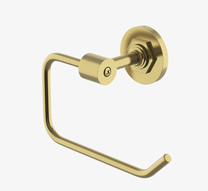 Waterworks Henry Swing Arm Paper Holder Antique Bronze No longer