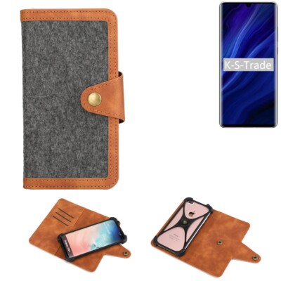 Handyhülle für Huawei P30 Pro New Edition Handy-Tasche dunkelgrau