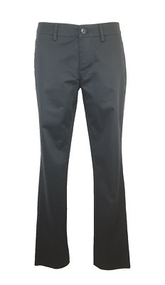 K30) SISLEY Damen Hose Gr. S 36 Schwarz