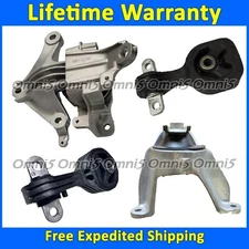 K3856 Motor & Transmission Mount Set 4pc For 2017-2019 Honda CR-V 1.5L/2.4L AUTO