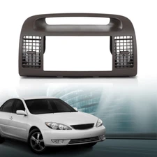 Fit For 02-06 Toyota Camry Center Dash Radio Bezel Air Vent Trim Brown