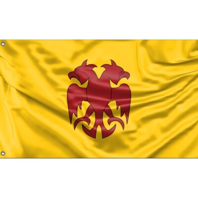 Saladins persönliche Standardflagge | einzigartiges Design, 3x5 Fuß / 90x150 cm, Made in EU