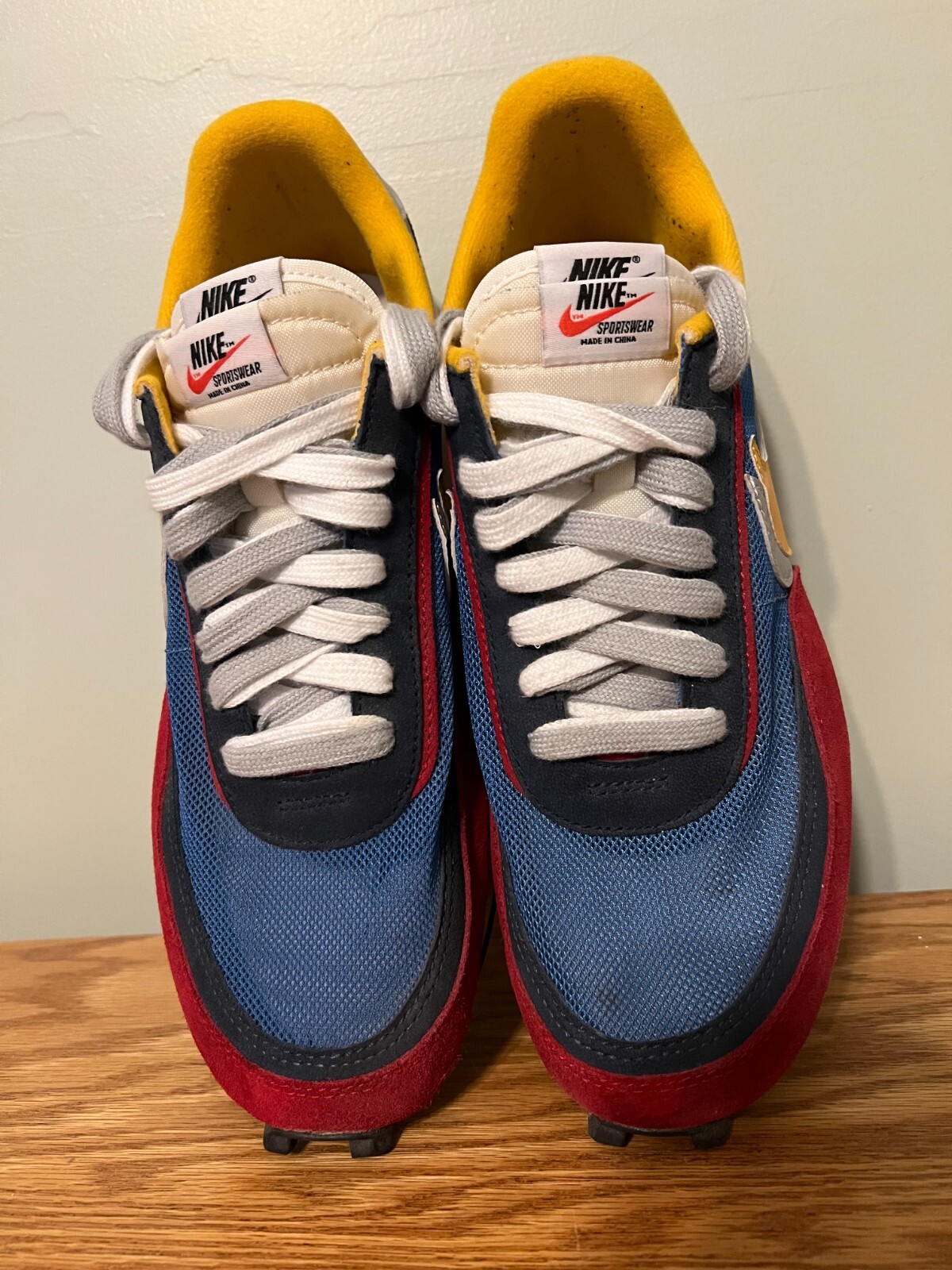 SACAI X NIKE Taglia 9 5 Nike sacai x LDWaffle Varsity Blu