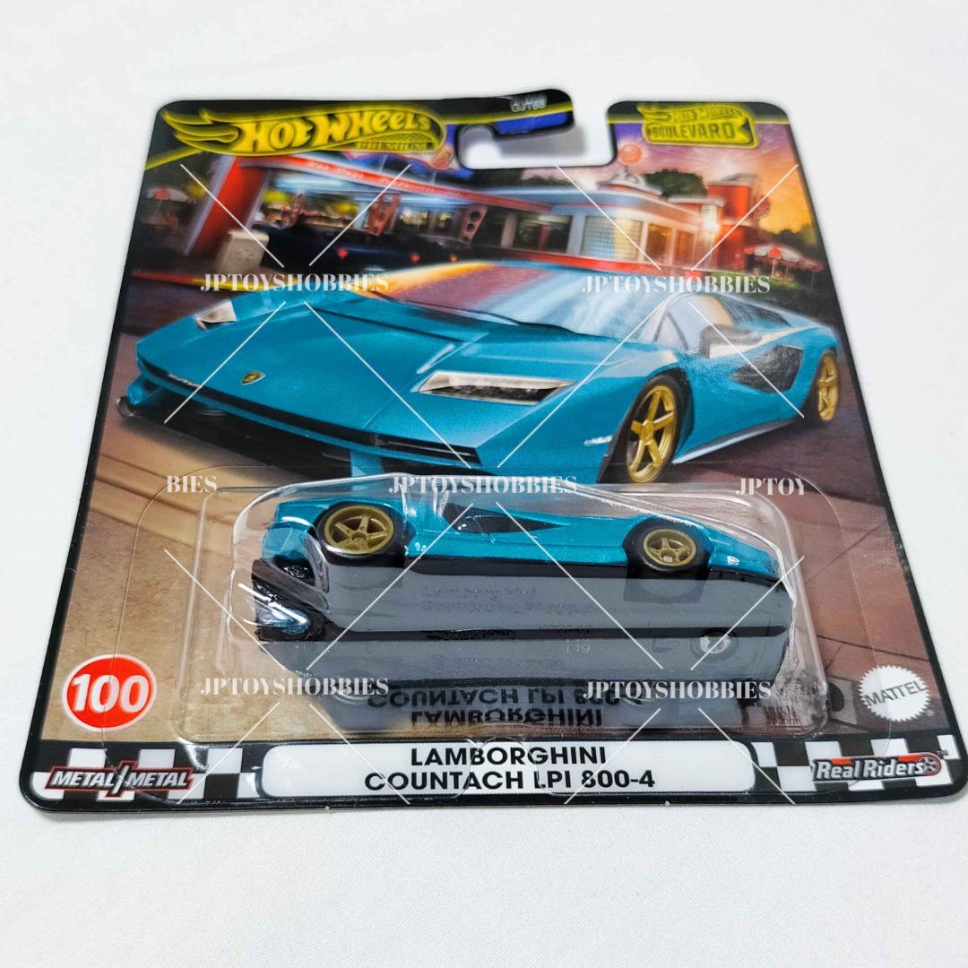 Hot Wheels Premium Boulevard Lamborghini Countach LPI 800-4