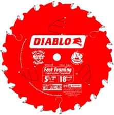 Freud D0518X 5-1/2-Inch X 18 Tooth Framing Circular Saw Blade