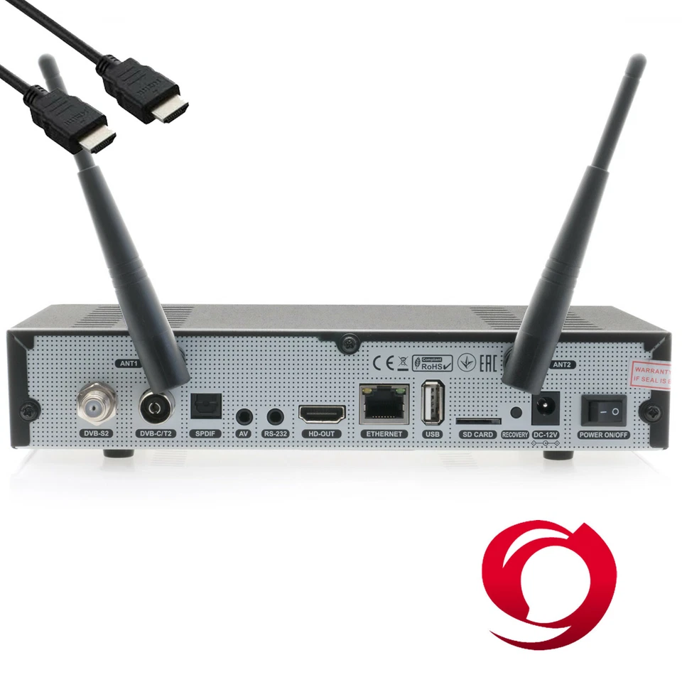 OCTAGON SF8008 Linux 4K Combo Receiver UHD E2 DVB-S2X & DVB-C/T2 USB DUAL WLAN - Bild 4 von 4