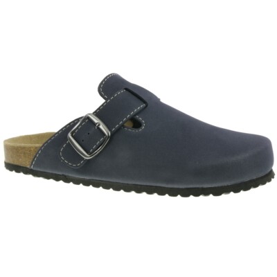 Supersoft 176 002 Herren Clog Sandale Hausschuh Pantolette Tiefenfussbett Leder 