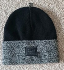 Herschel ELMER Black/ Heather Black Cuff Beanie
