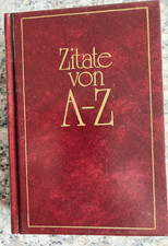 Zitate von A-Z, Zweiburgen-Verlag, gebundene Ausgabe
