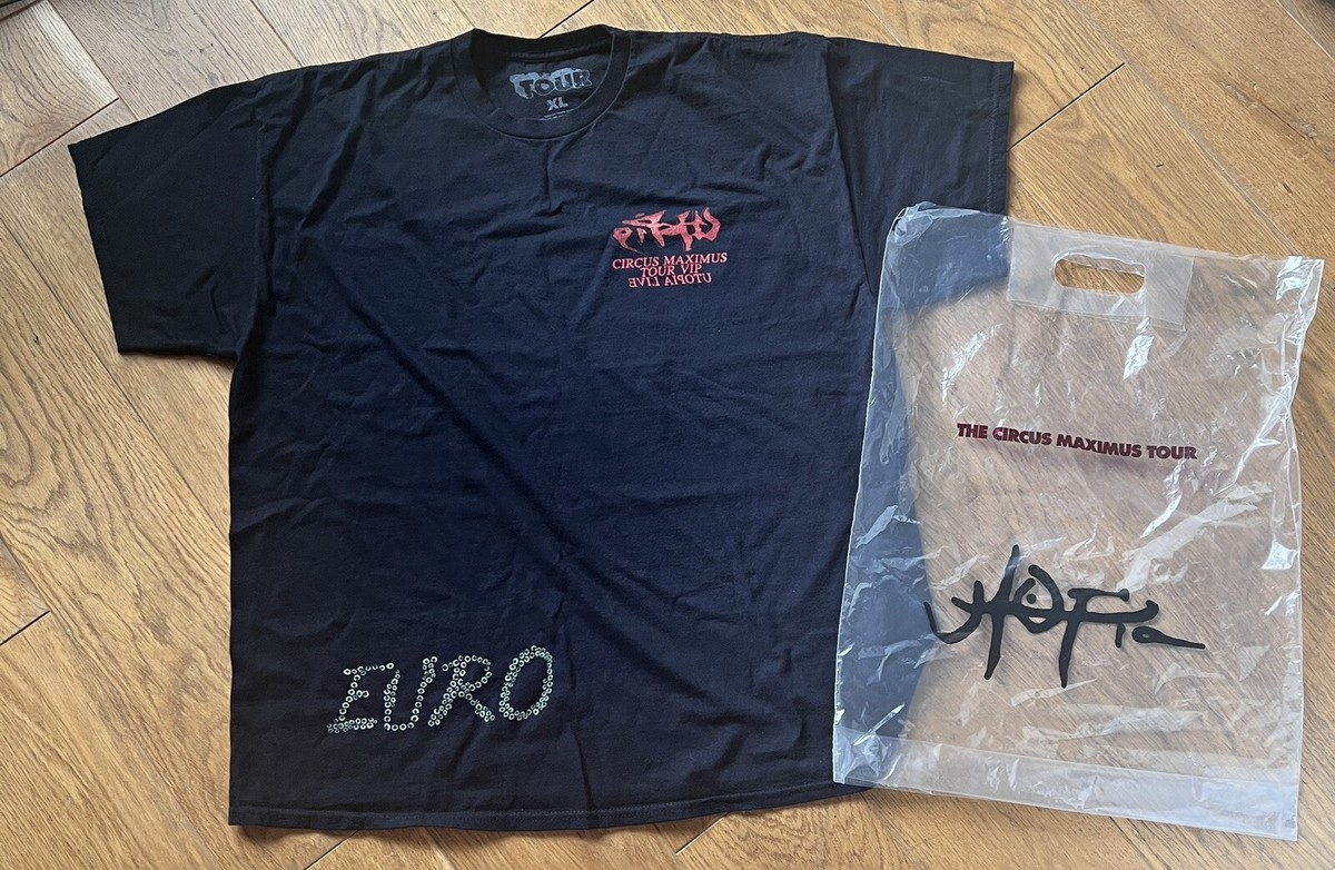 T-Shirt Travis Scott Circus Maximus UTOPIA Tour VIP exklusiv XL