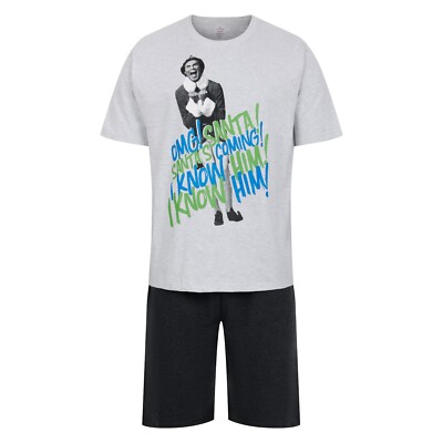 Elf Tee Elf Pyjamas Wholesale Mens Christmas Pyjamas The Elf OMG