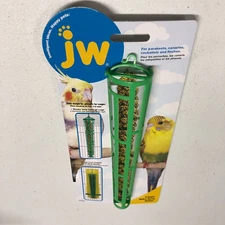 JW Pet Company Insight Miller Spray Holder For Birds 8" Green NEW