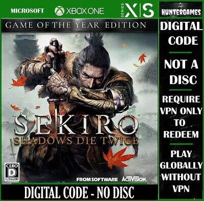  Sekiro Shadows Die Twice - Xbox One : Activision Inc: Video  Games