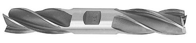 BRCF206A HSS 4 Flute Double End, Mill, 13/64''